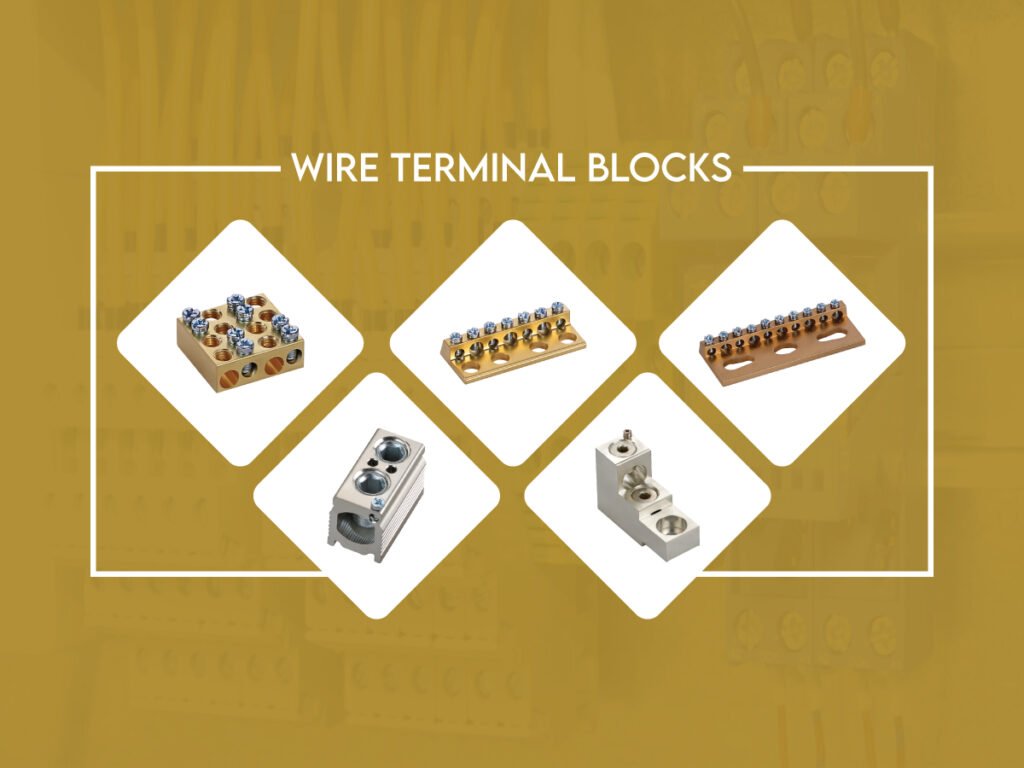 Wire Terminal Blocks Teron Metal Components 8386