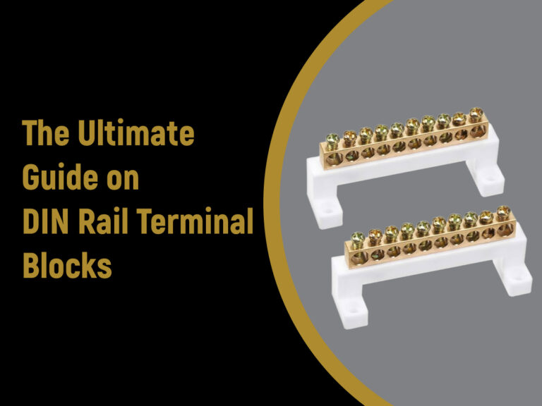 DIN Rail Terminal Blocks Teron Metal Components