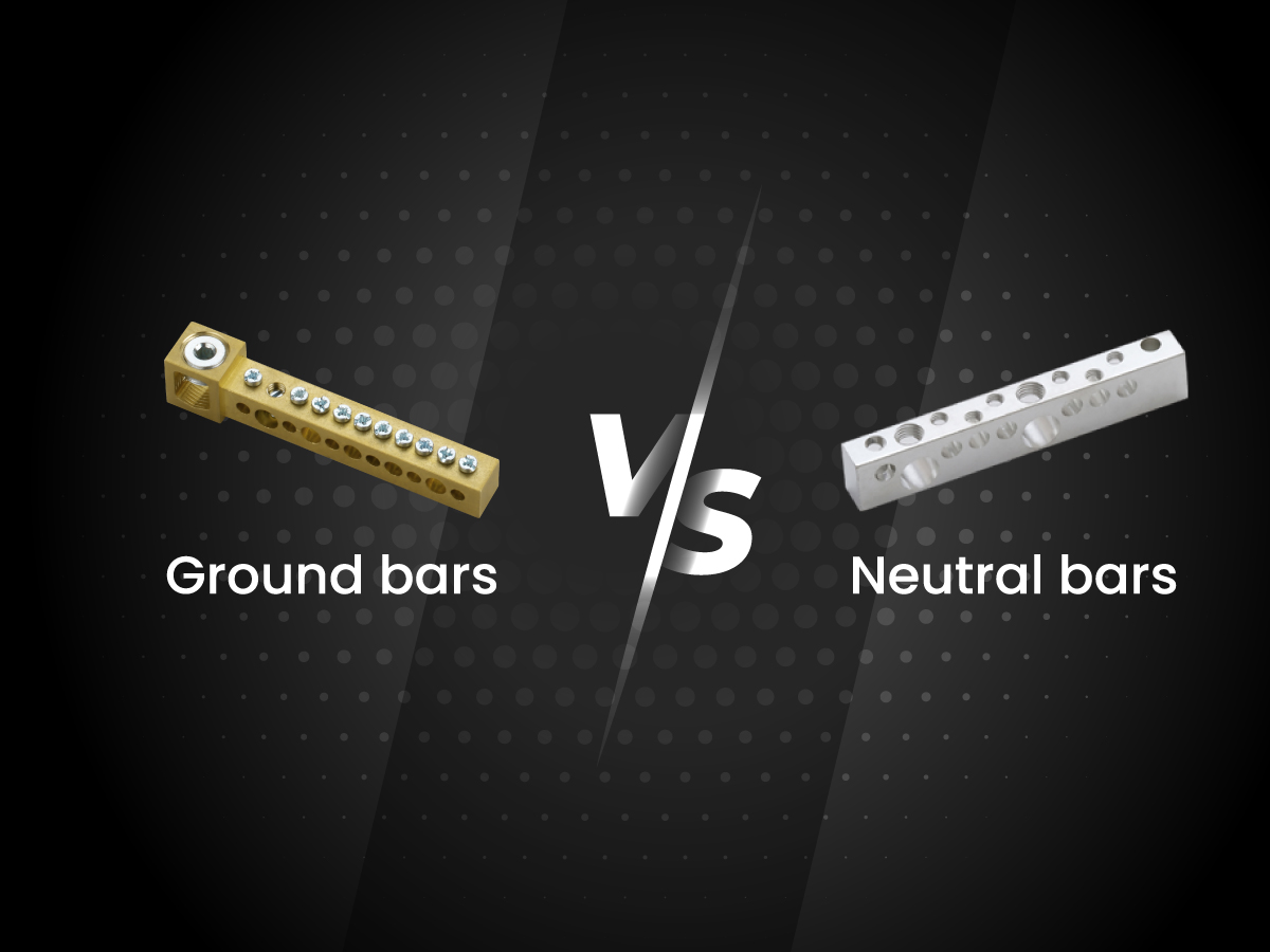 Ground bars vs neutral bars